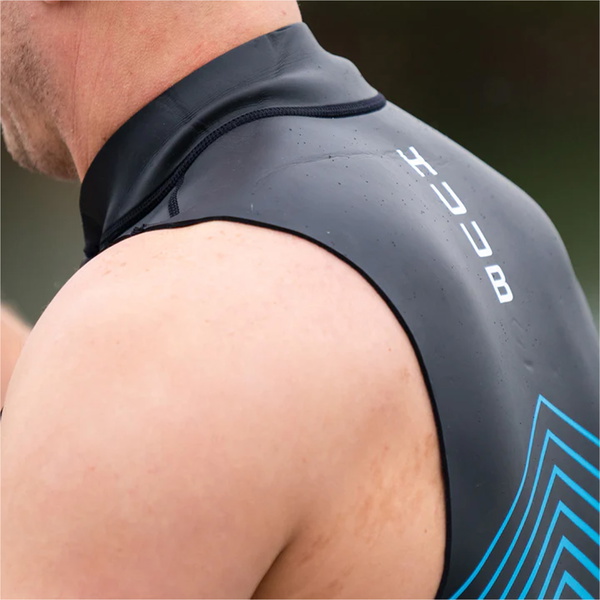 2025 Huub Mens Aluna SUP & Swim Neoprene Top ALUNAVEST - Black / Blue